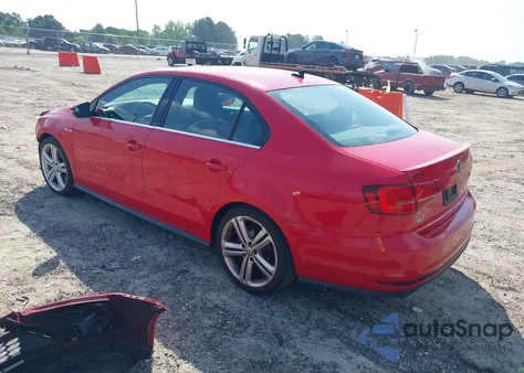 2017 Volkswagen Jetta Gli из США, поврежденный, VIN 3VW4T7AJ0HM239708